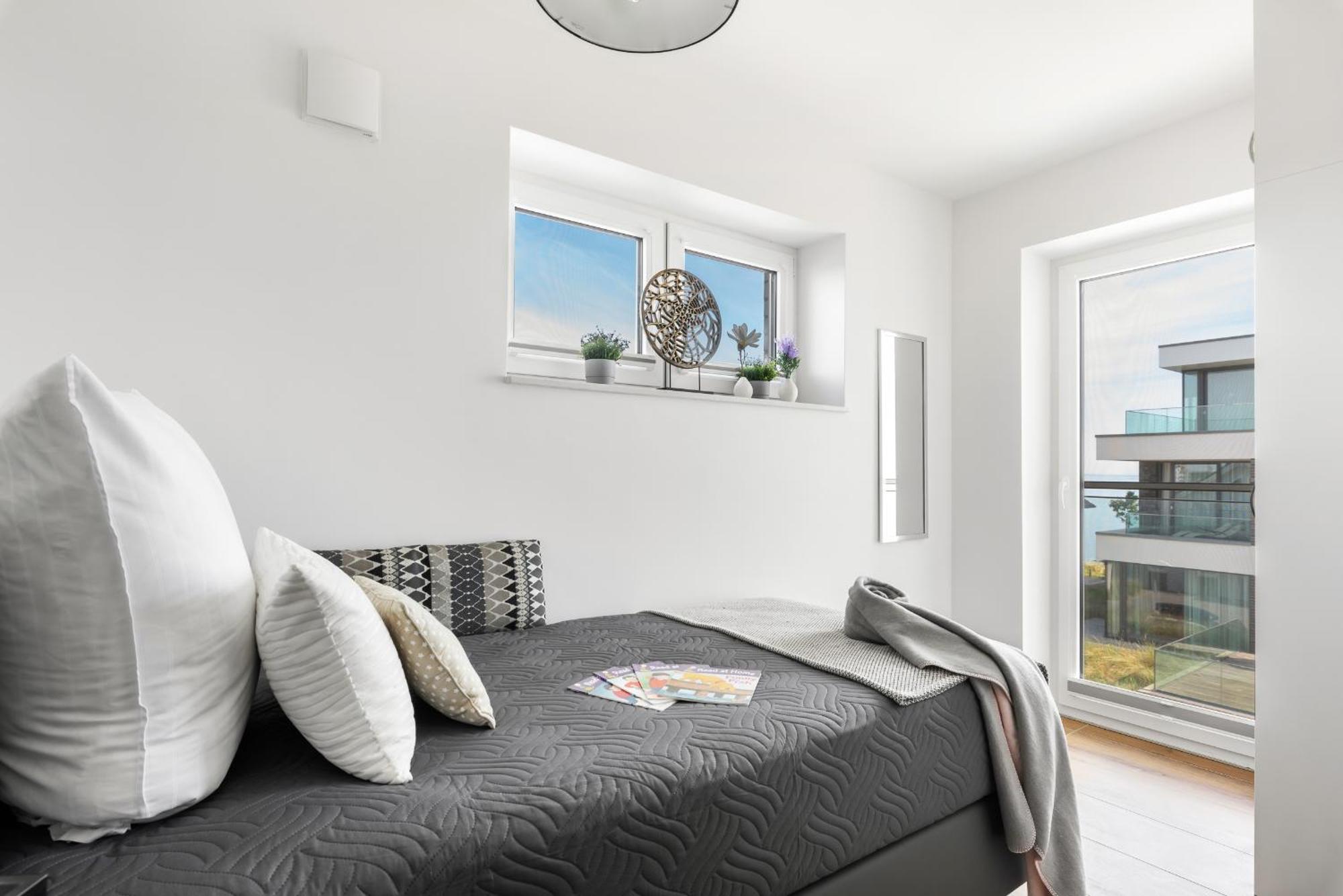 Brise- Direkt Am Wasser, Hafenblick, Fahrstuhl, Sauna, Ueberdachter Balkon Olpenitz Extérieur photo