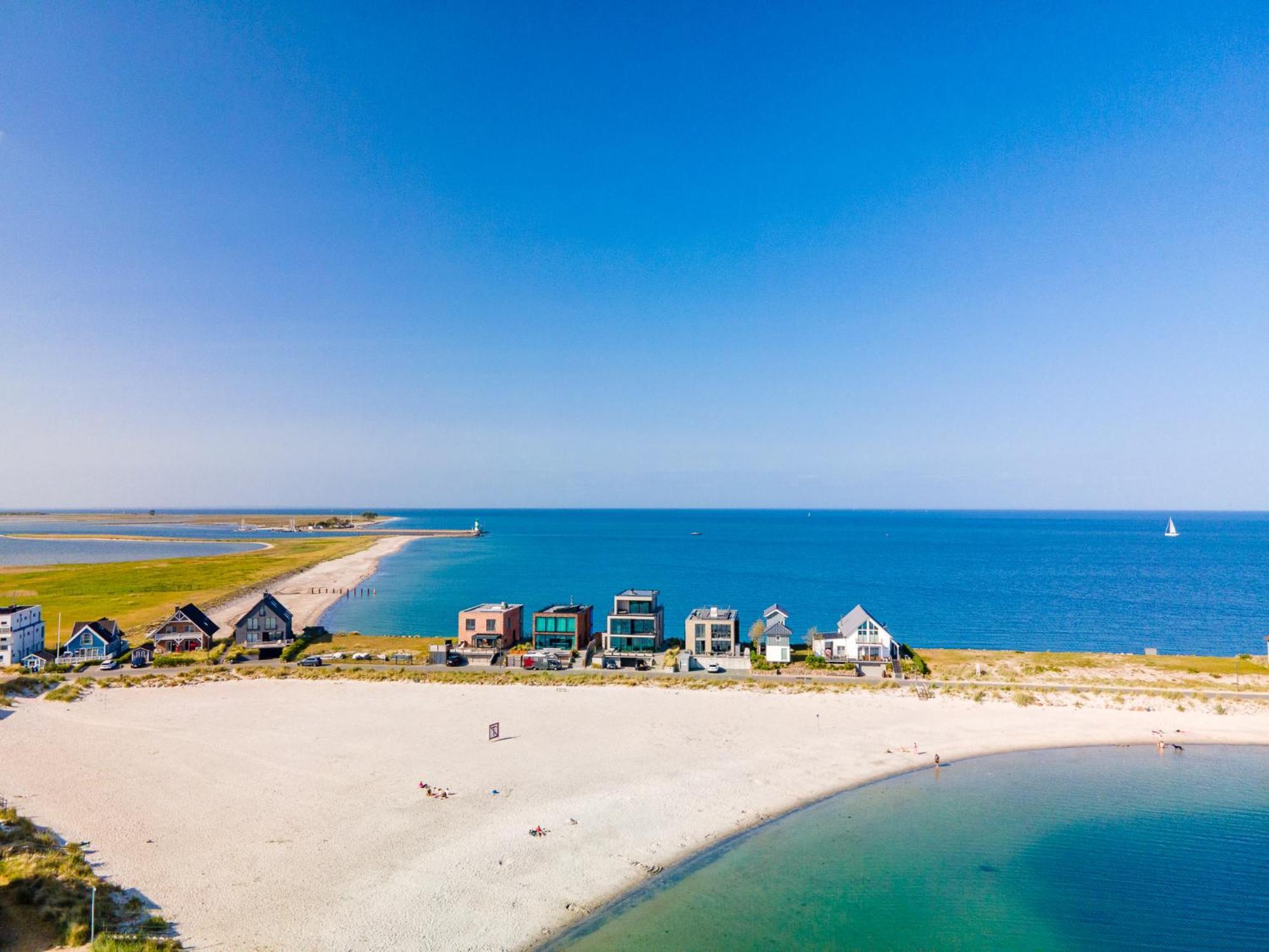 Brise- Direkt Am Wasser, Hafenblick, Fahrstuhl, Sauna, Ueberdachter Balkon Olpenitz Extérieur photo
