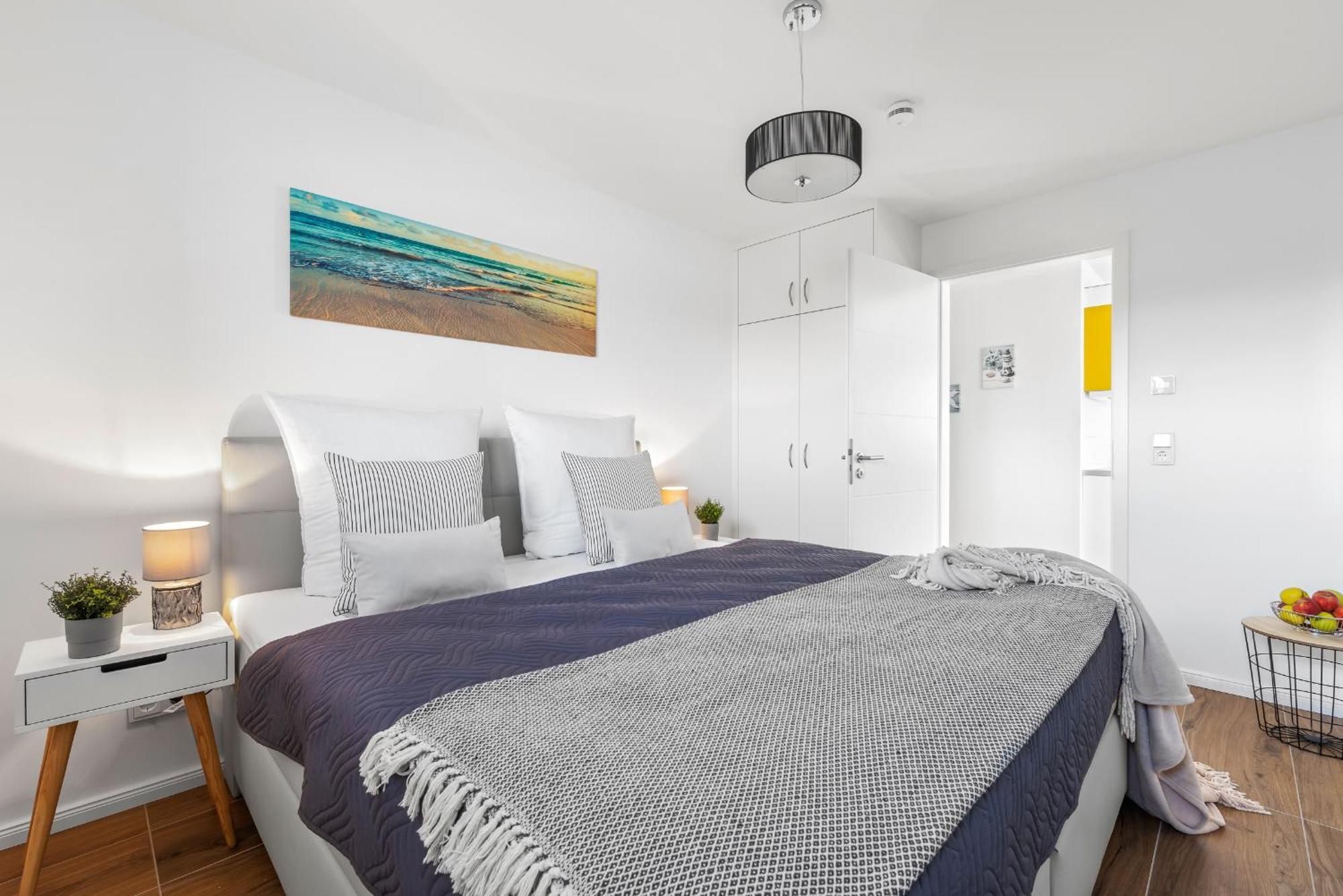 Brise- Direkt Am Wasser, Hafenblick, Fahrstuhl, Sauna, Ueberdachter Balkon Olpenitz Extérieur photo